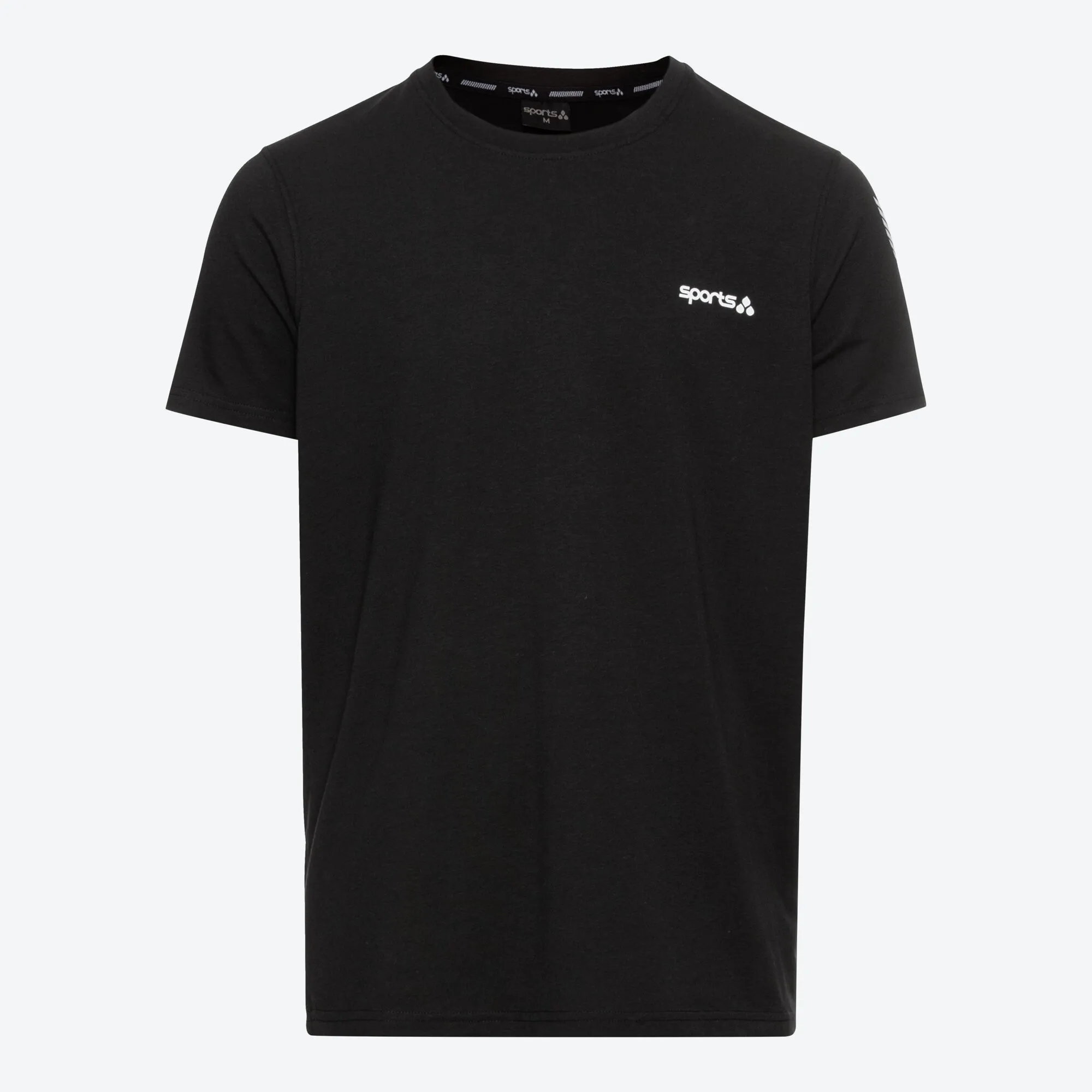 Herren-Fitness-T-Shirt mit Logo-Aufdruck