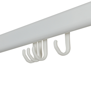 Douchestang Easy Roll 90x90x90cm wit
