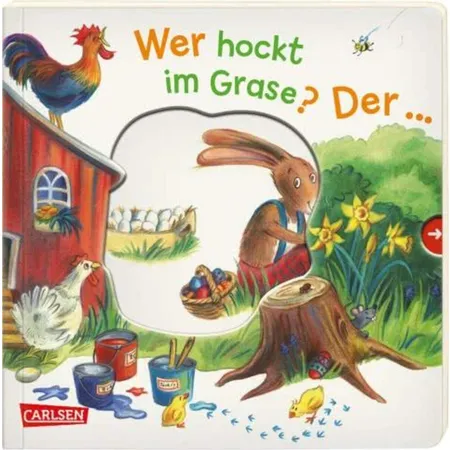 Carlsen Verlag Wer hockt im Grase? Der ... Osterhase!