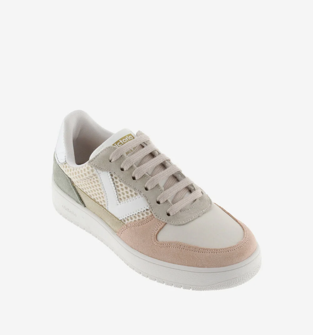MADRID MESH & CUIR FENDUBEIGE