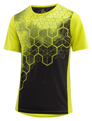 Chemise cycliste Loeffler à manches courtes m MTB shirt Flux Lemon-yellow