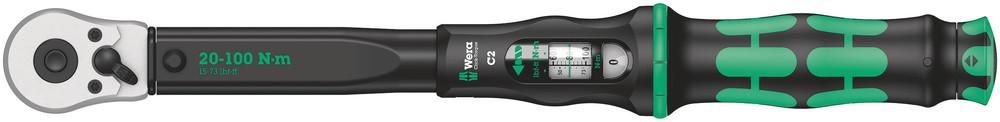 Wera Click-Torque C 2 Draaimomentsleutel met omschakelrratel 1/2\