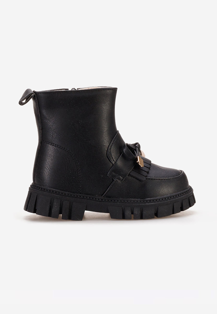 Bottines filles noires Eliss