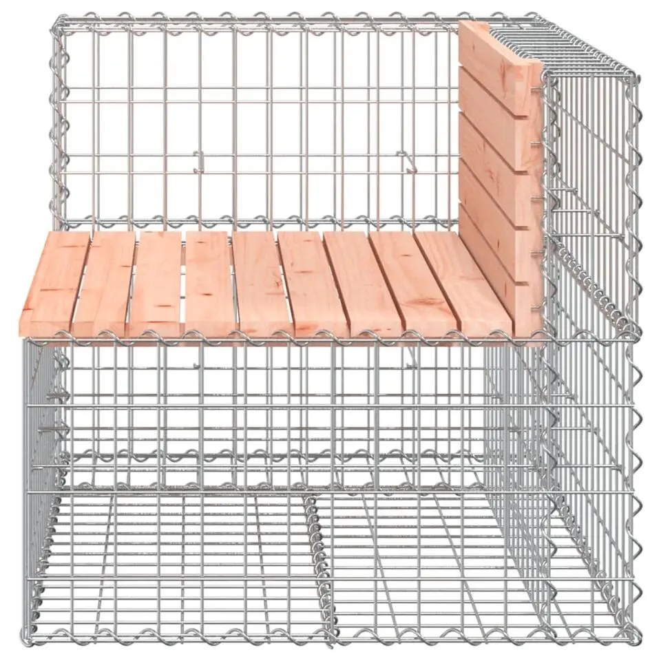 vidaXL - Tuinbank schanskorfontwerp - Massief douglashout - 92x71x65,5 cm