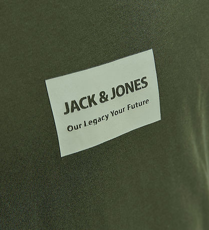 Jack & Jones T-shirt - JjHakkai - Kombu Green