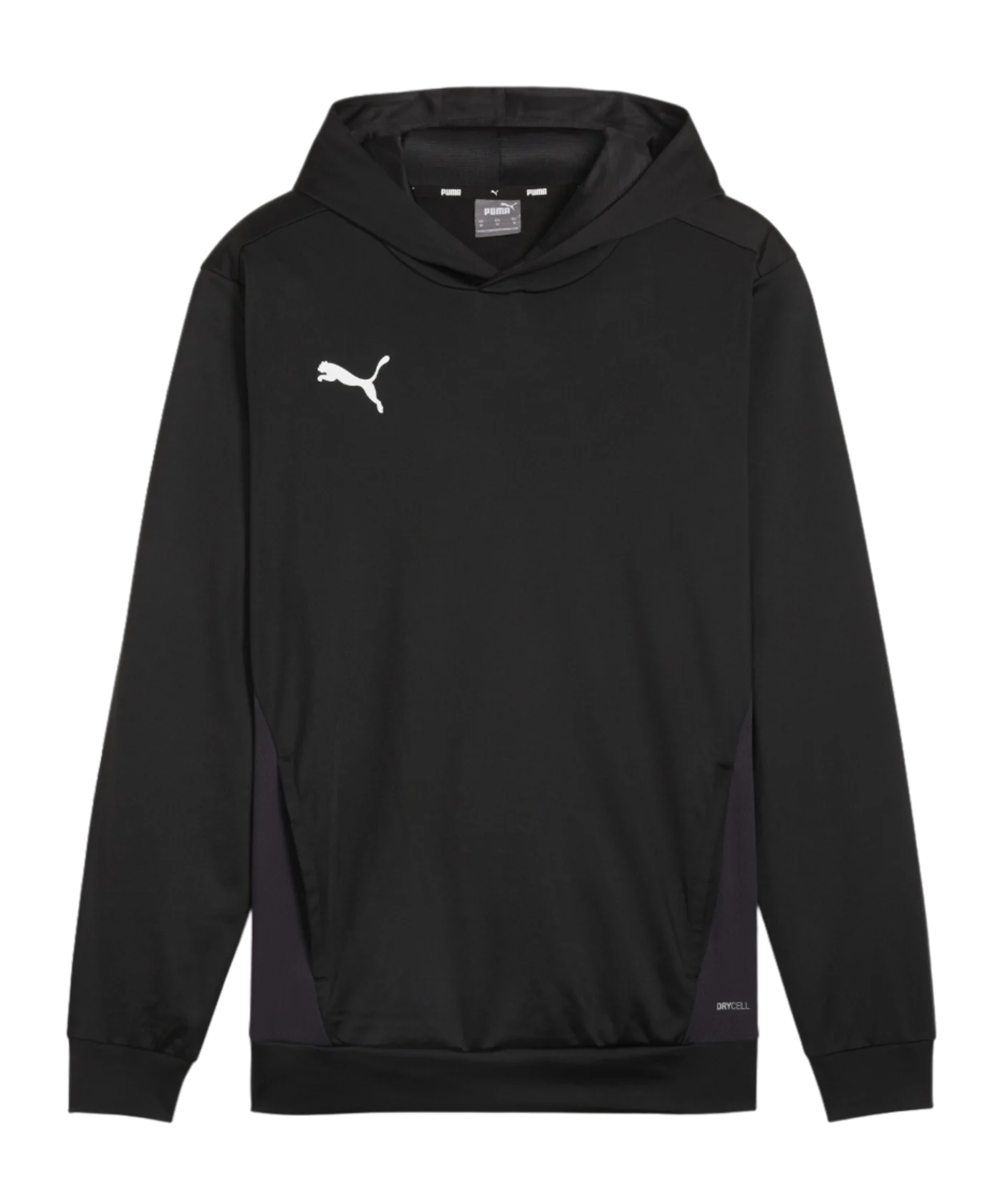 PUMA teamGOAL Hoody Schwarz Weiss Grau F03