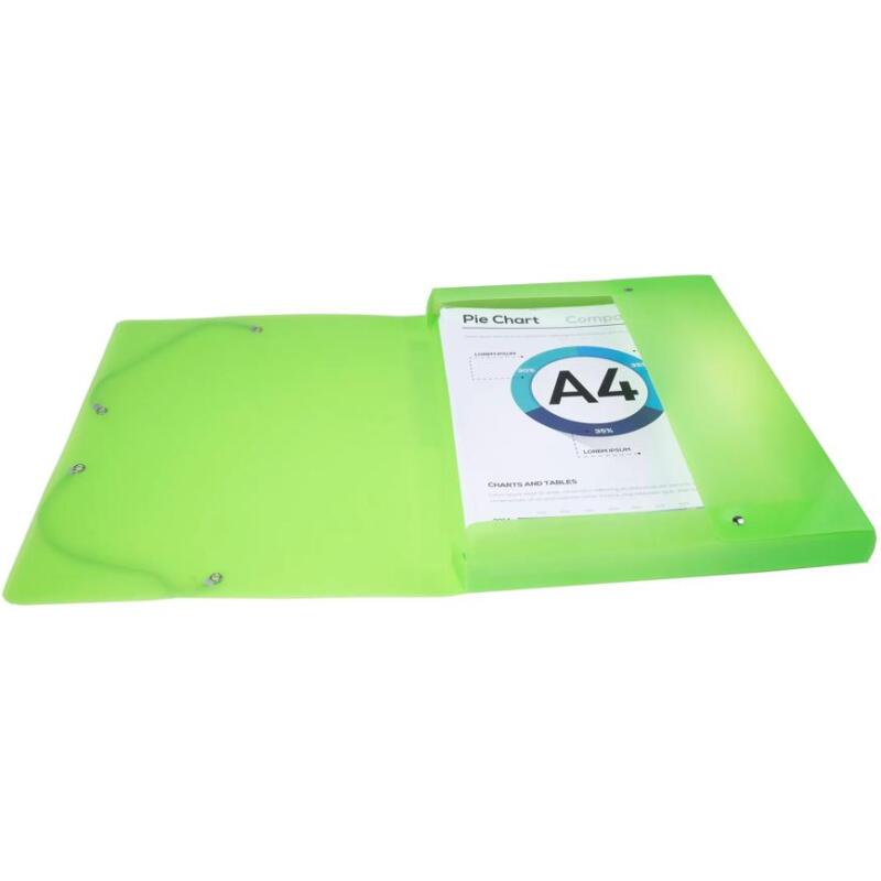 Boite de classement en polypropylène Dos 25mm Iderama PP - A4