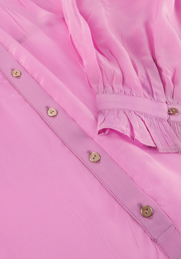 SCOTCH & SODA roze scotch & soda blouse elbow sleeve easy popover