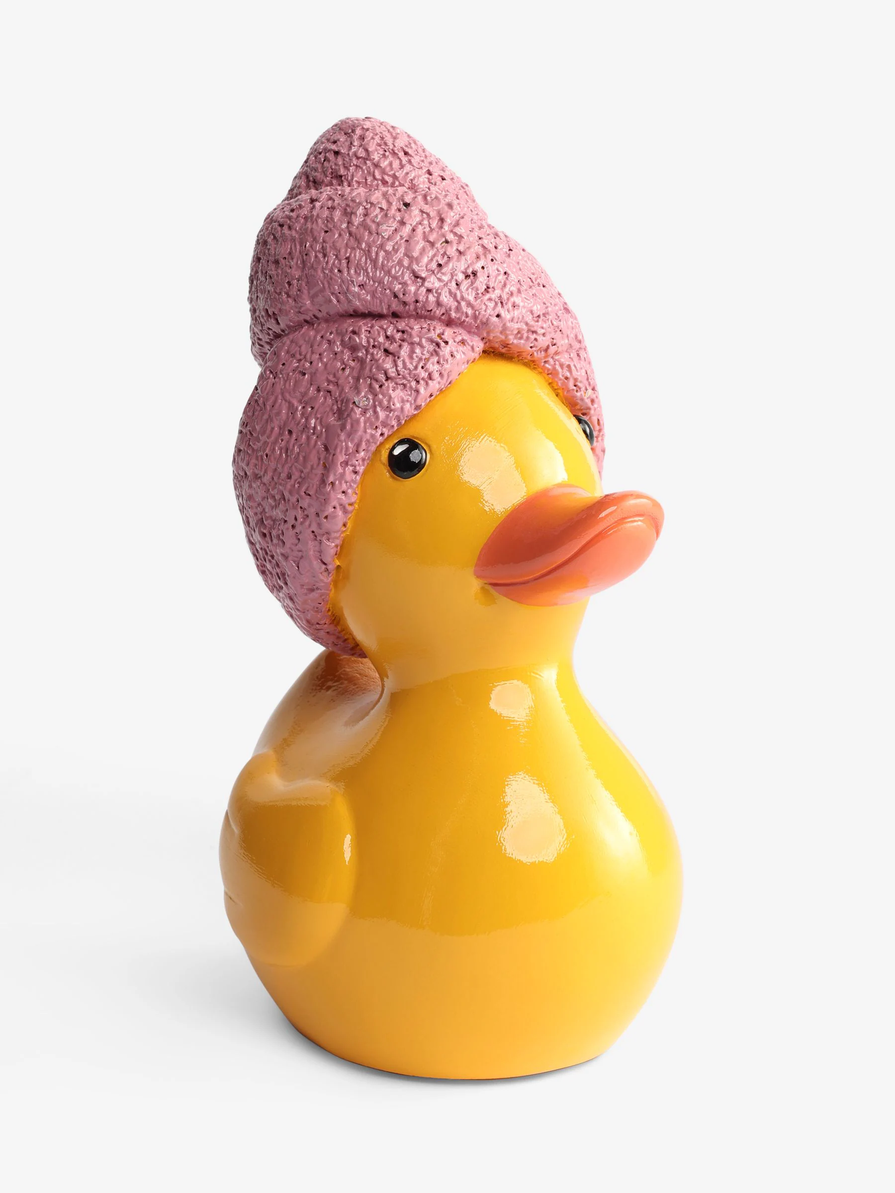 Hair Wrap Duck Bathroom Ornament