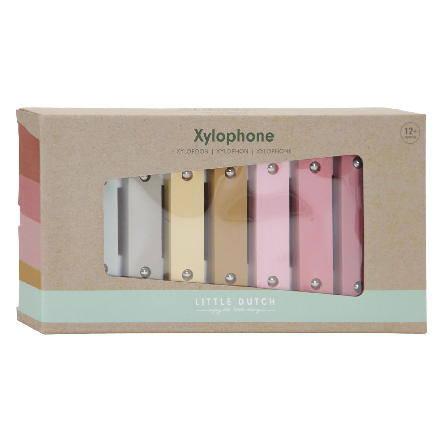 Little Dutch Houten Xylofoon Roze