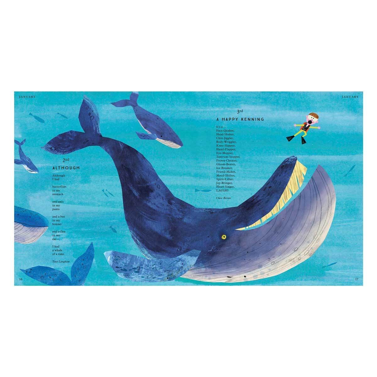 A Whale of a Time: A Funny Poem for Every Day of the Year (Hardback)