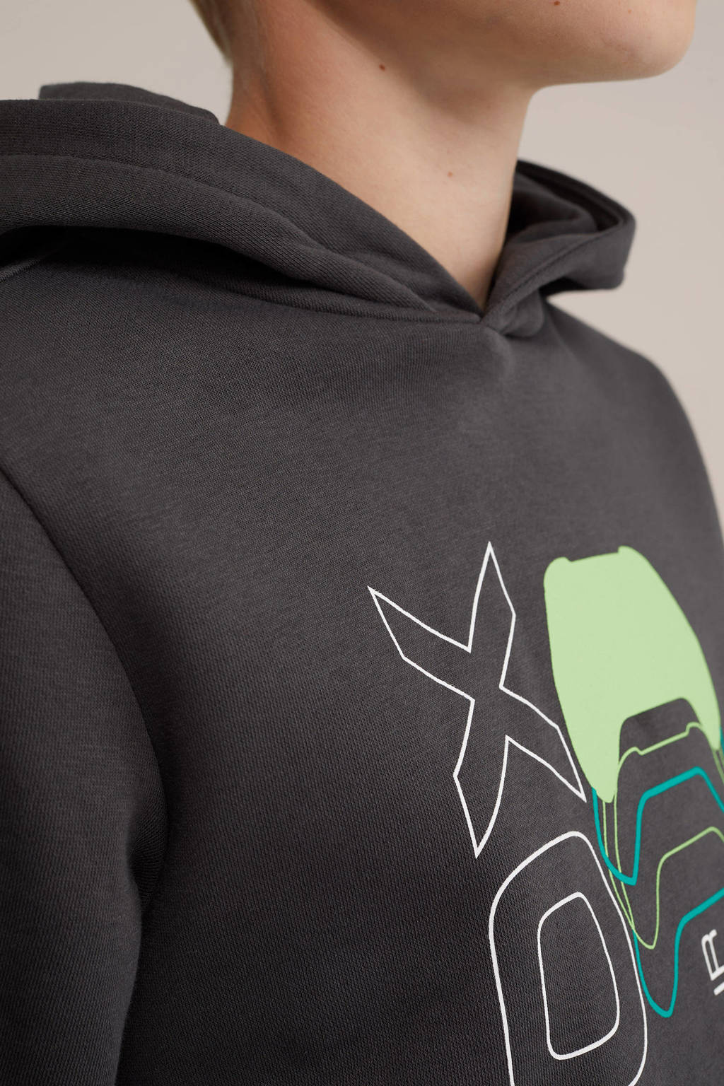 WE Fashion hoodie grijs
