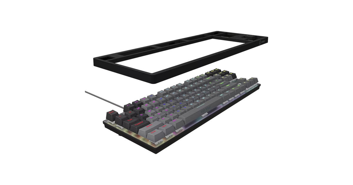 LORGARAzar 514TKL, gaming toetsenbord  (Zwart, US lay-out, LOGAR Dream, TKL, RGB)
