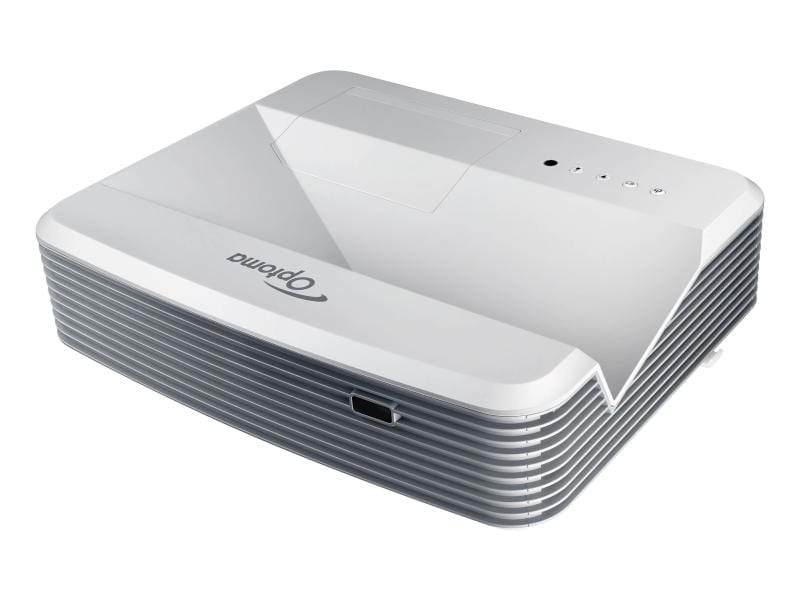 Optoma Ultrakurzdistanzprojektor EH320USTi Interaktiver Full-HD Ultrakurzdistanzprojektor, weiss