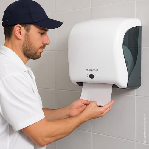 Distributeur électronique d'essuie-mains rouleaux PROP