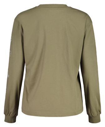 T-shirt Manches Longues Femme Maloja SommerausteinM. Beige
