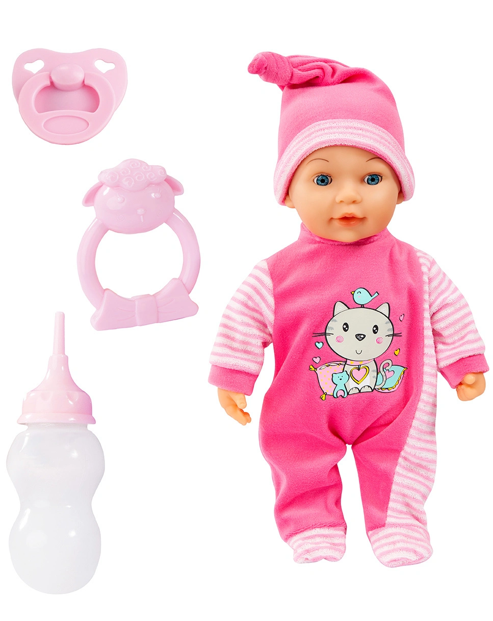 Babypuppe TEARS (38 cm) in rosa