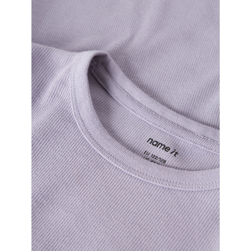 Køb Name It Lavender Gray Nkfnakal Ls Top Noos