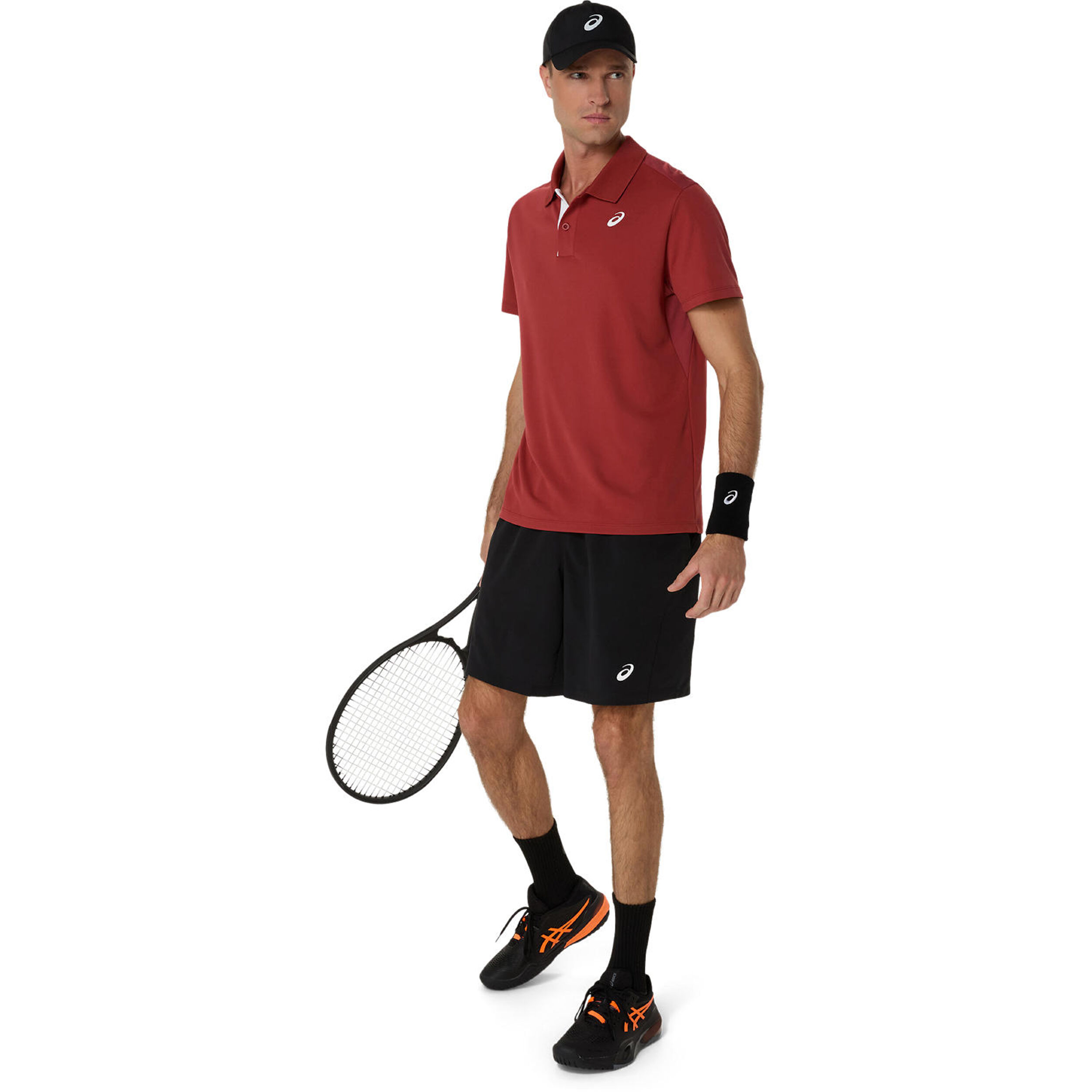 ASICS Court 9in Shorts Hommes - Noir