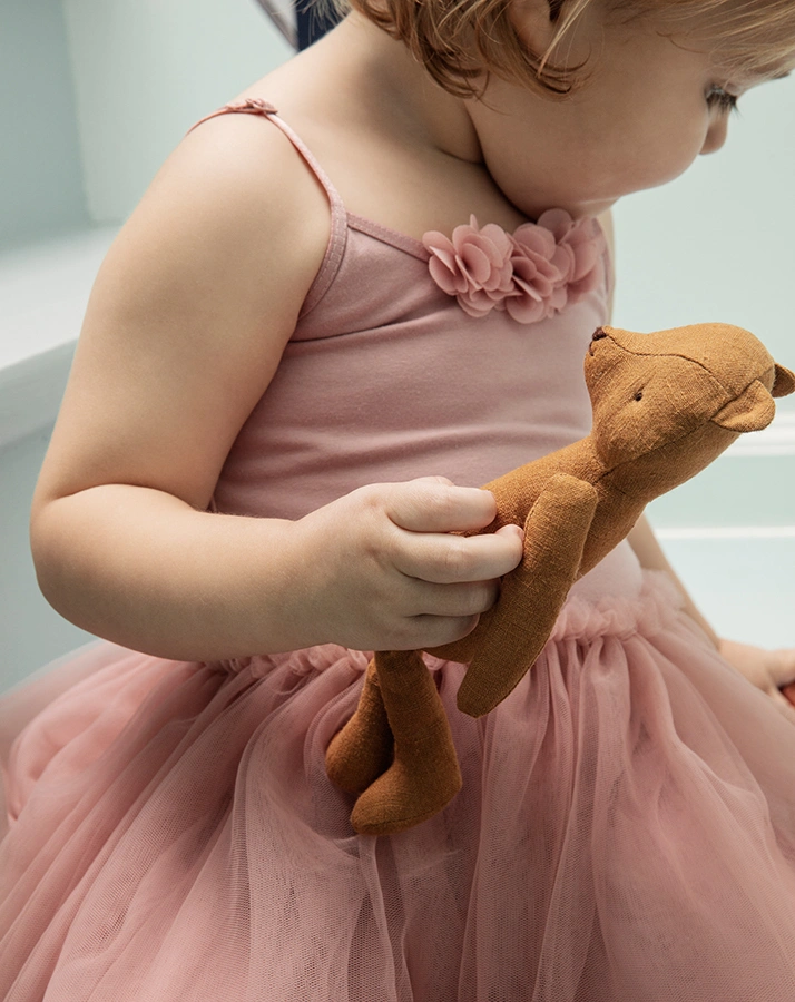 Kuscheltier THE TEDDIES – TEDDY MUM (22cm) in orange