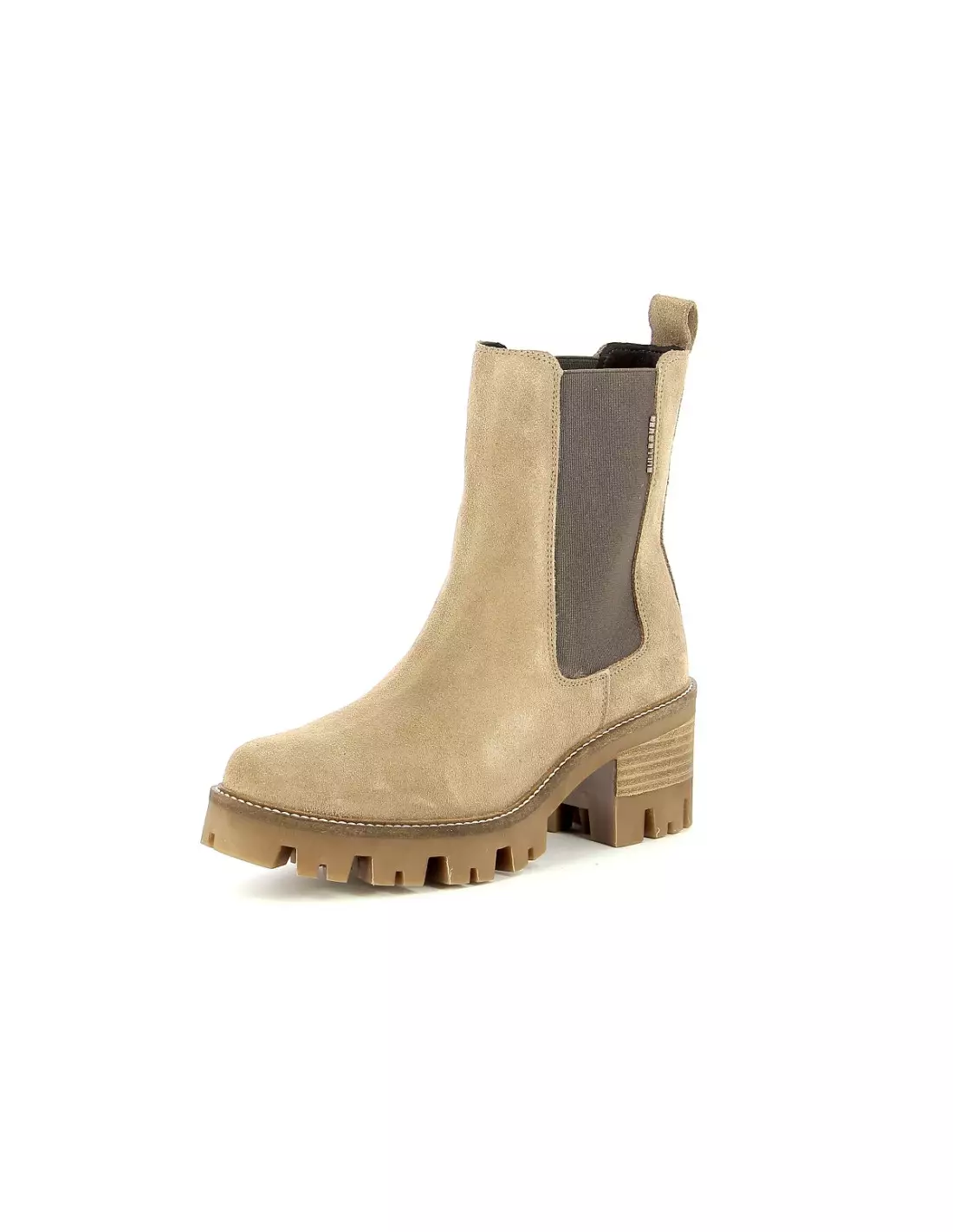 BULL BOXER 677501E6C - Boots & bottines Beigetaupe