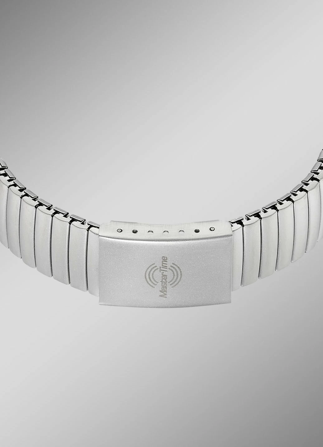 Master Time Funk-Damenuhr mit Edelstahlzugband