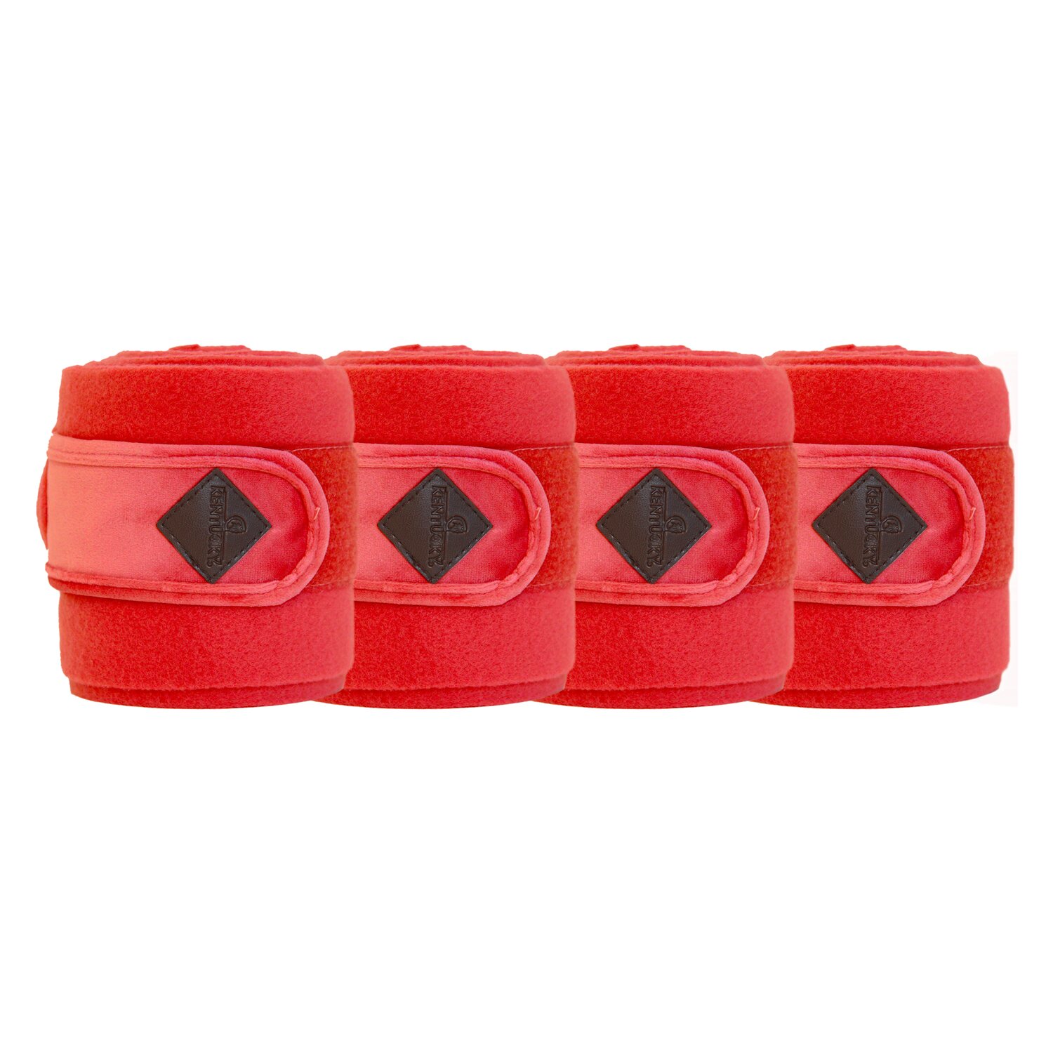 KENTUCKY Polar Fleecebandagen Velvet  - rot