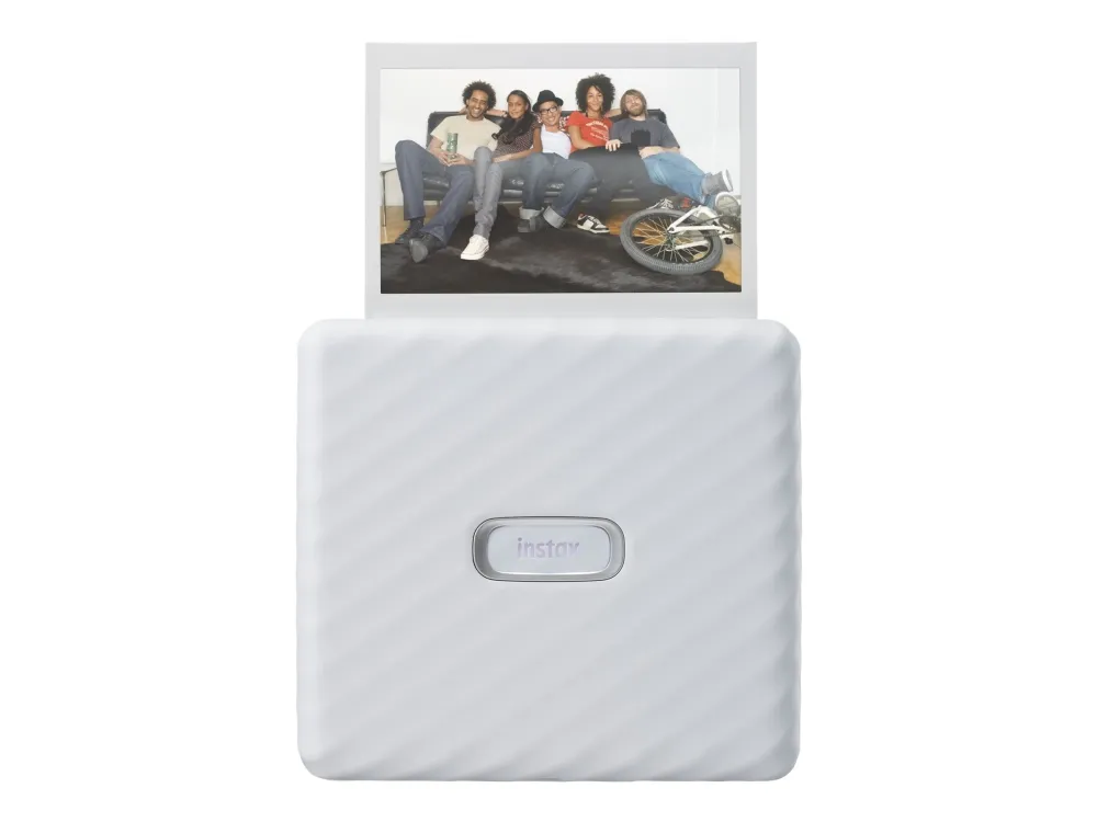 Fujifilm instax Link Wide - Printer - farve - LED - 86 x 108 mm op til 5 udskrifter/min (farve) - kapacitet: 10 fotos - Bluetooth 4.2 LE - askehvid