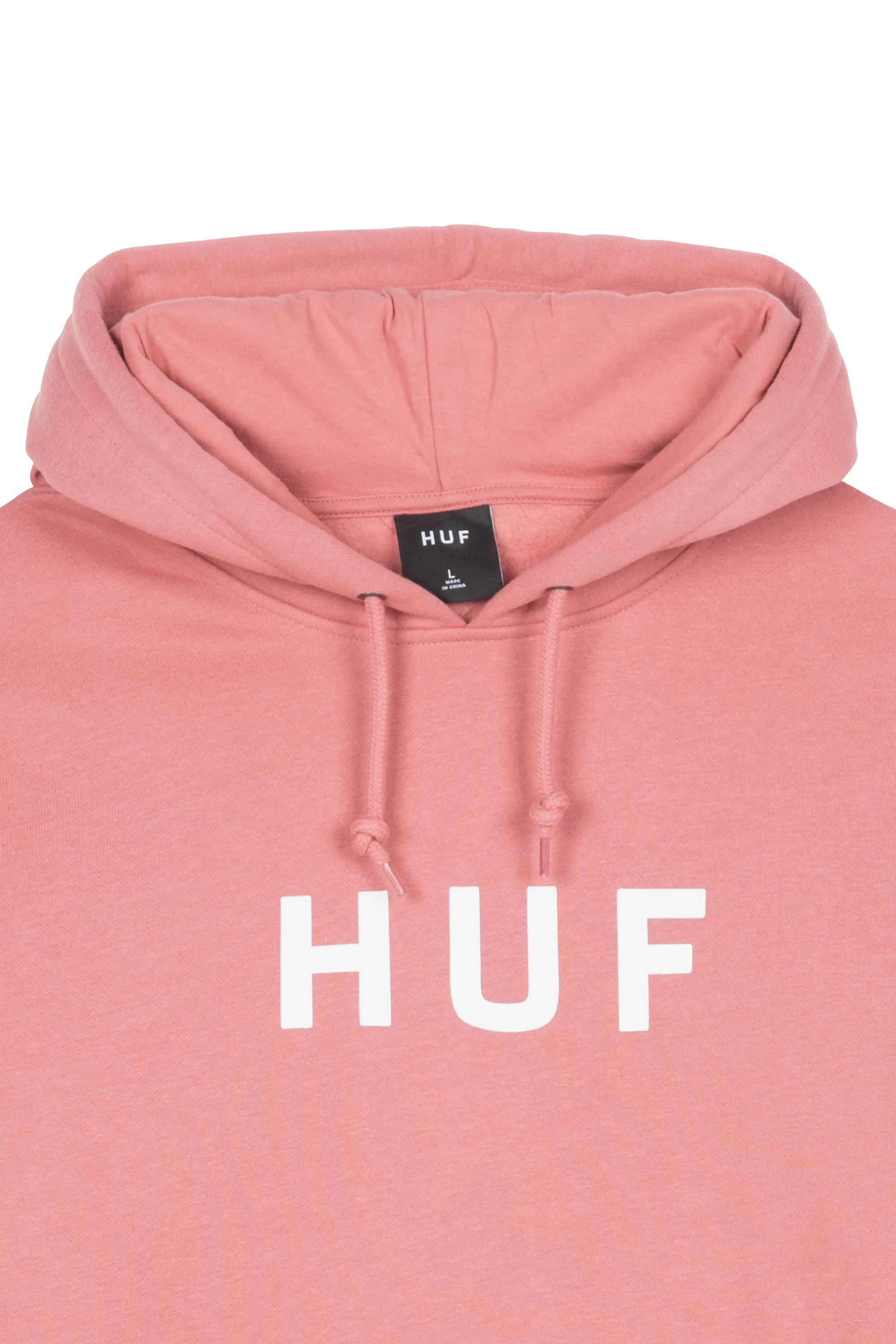 HUF Hoodie ESSENTIALS OG LOGO Rose