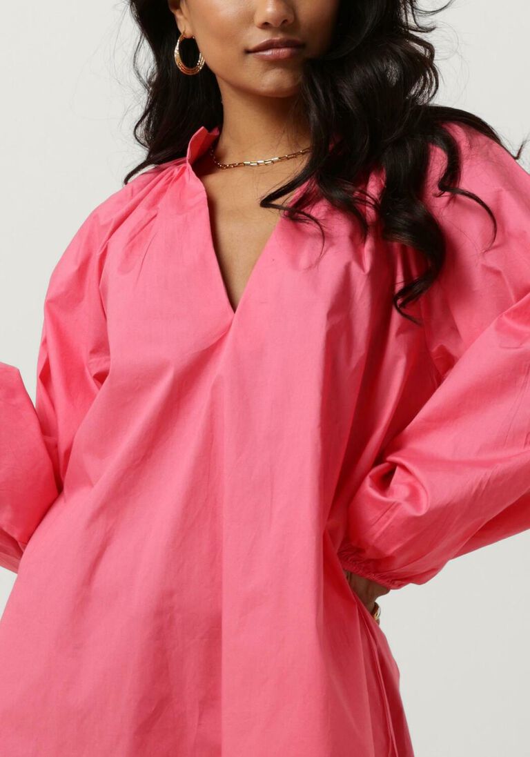 NOTRE-V roze notre-v mini jurk nv-dayo mini dress