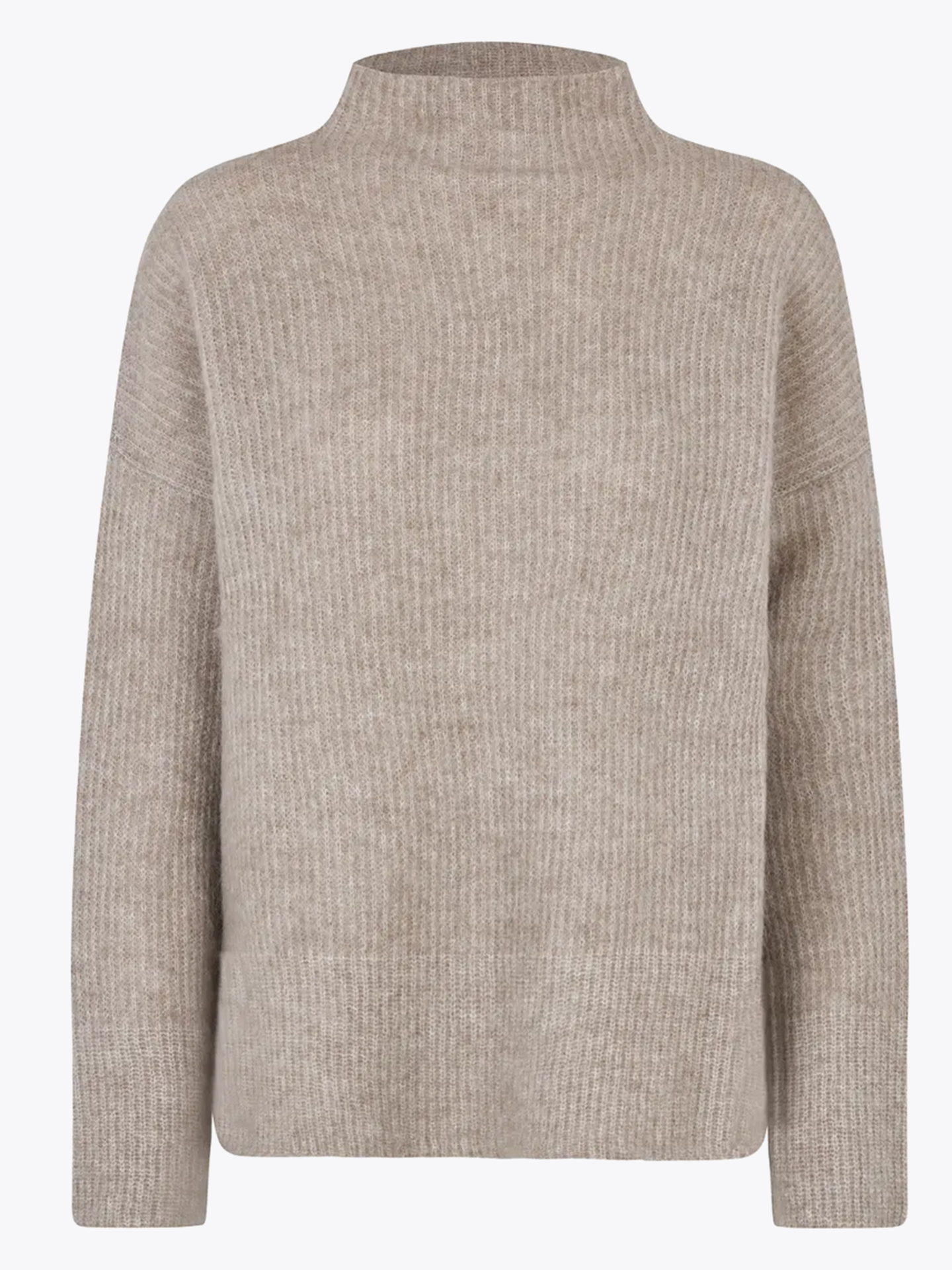Brook Knit High Rib T-Neck