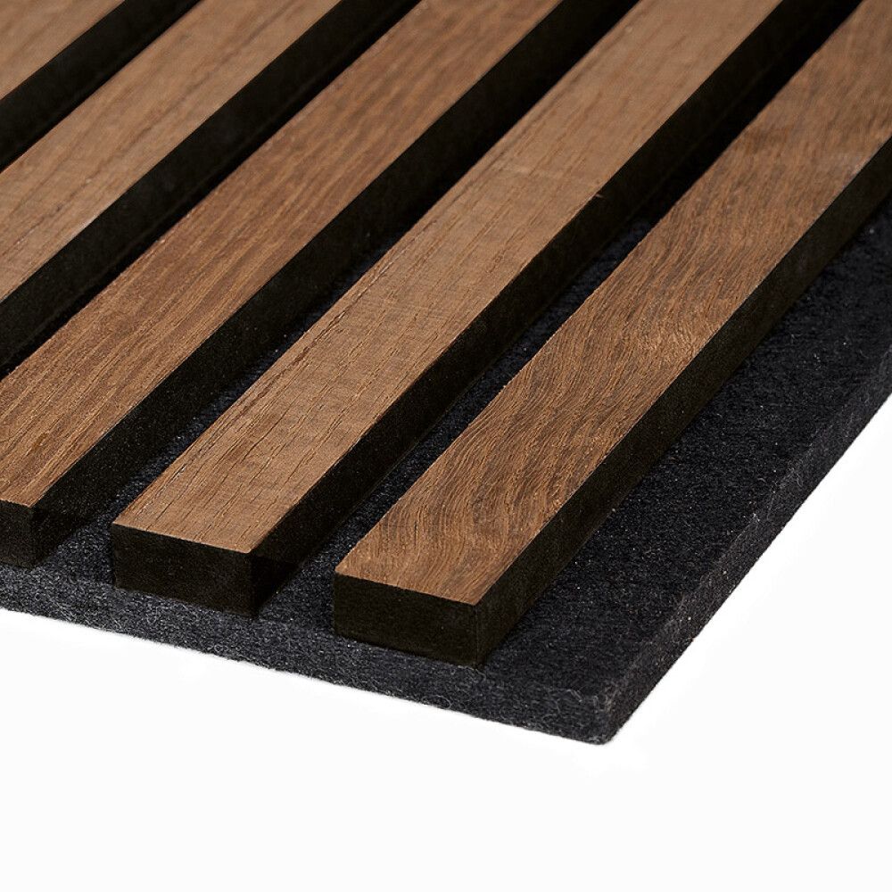 AKUSTIKKPANEL FIBROTECH PROFF GRÅ EIK 22X605X3000MM