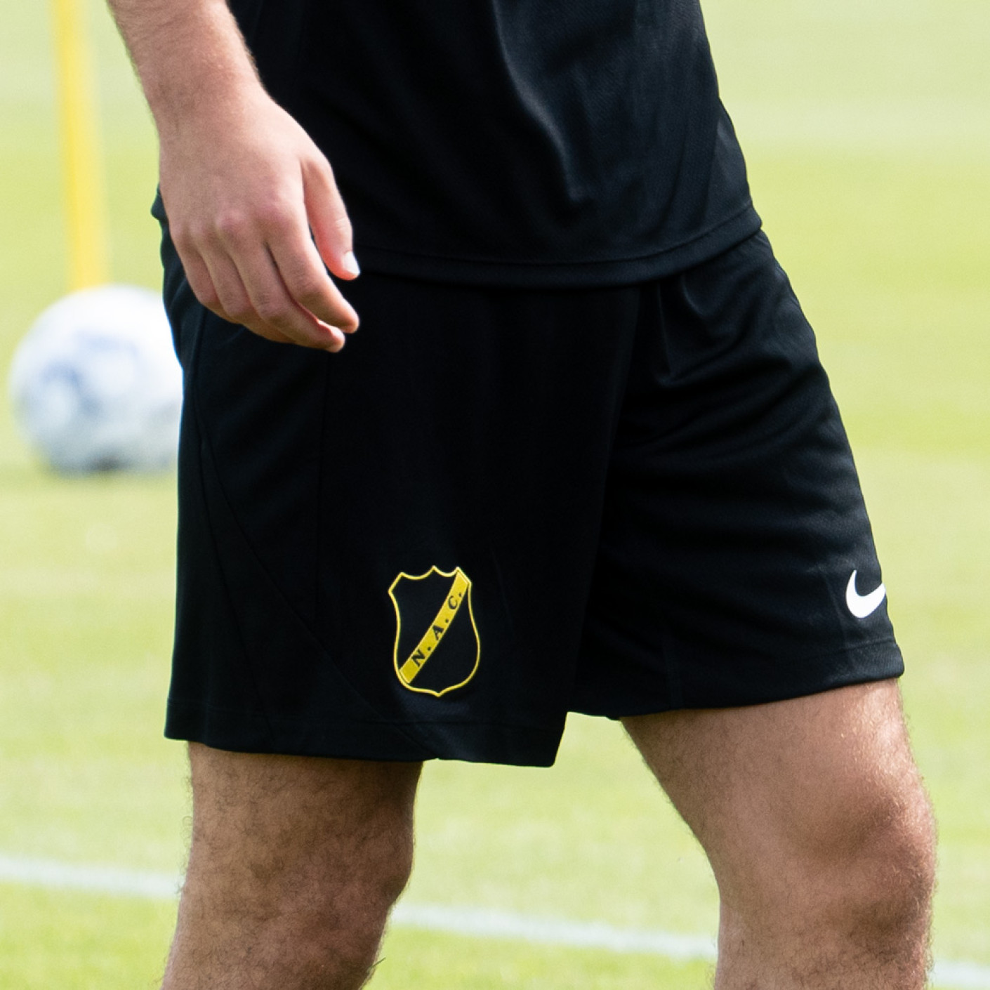 Nike NAC Breda Trainingsbroekje 2024-2025 Zwart Wit