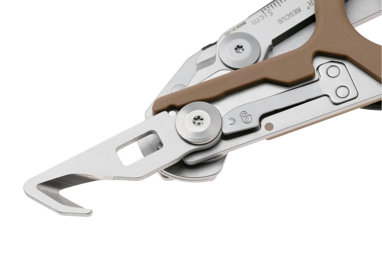 Leatherman Raptor Rescue 833062 Black Coyote, reddingsschaar
