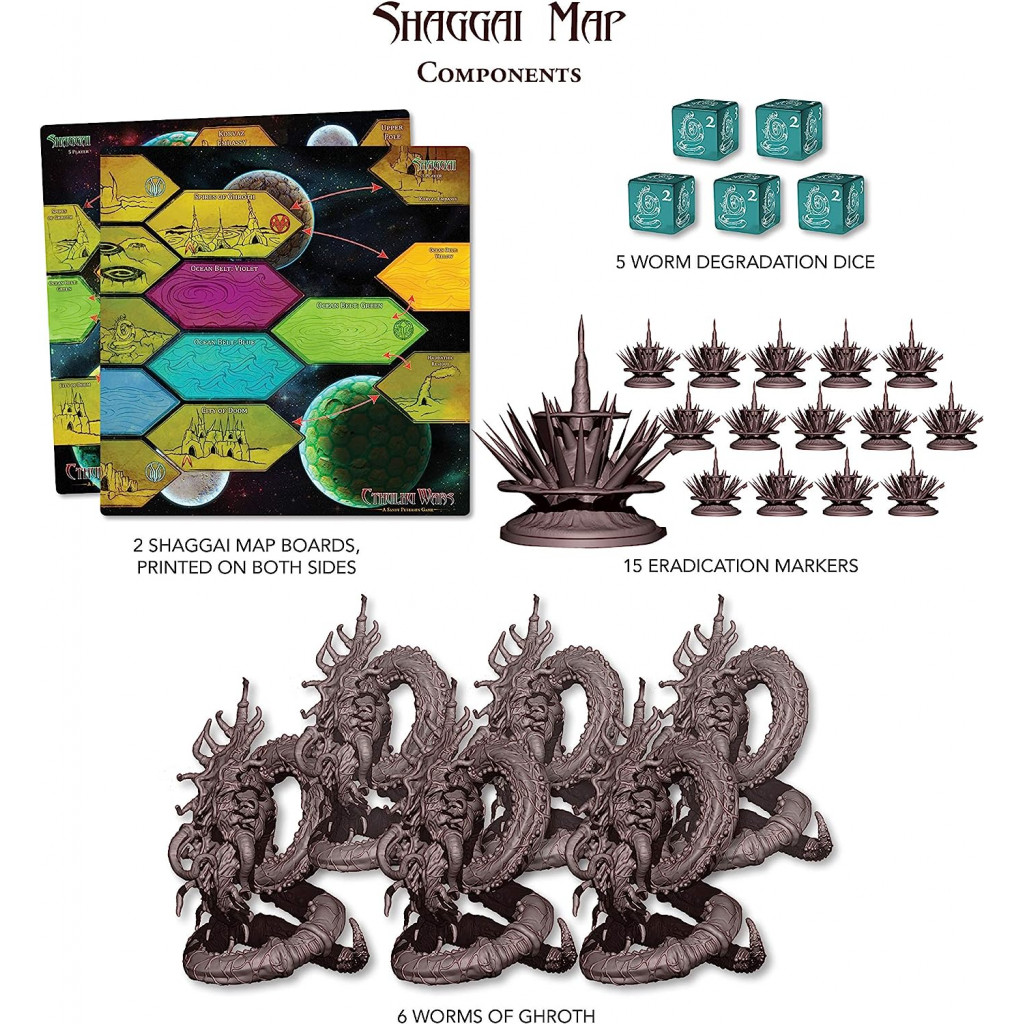 Cthulhu Wars : Shaggia Map