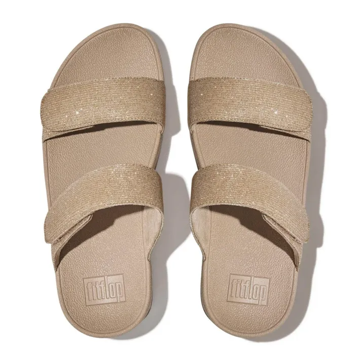 Fitflop FitFlop Lulu Adjustable Shimmerlux Slippers Dames
