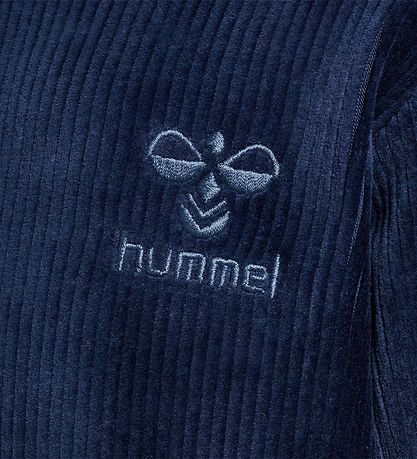 Hummel sweatshirt - Fløjl - hmlCordy - Blåck Iris