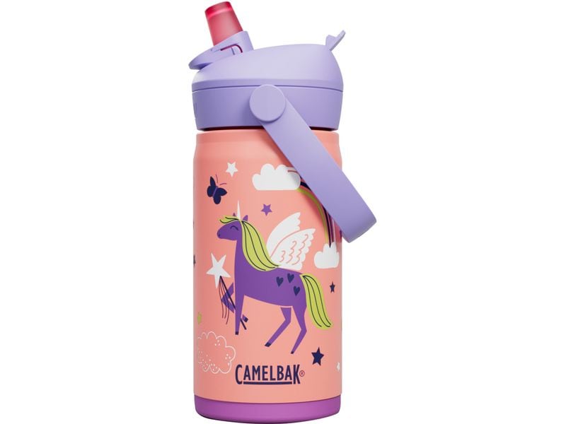 CamelBak Trinkflasche Thrive Flip Straw Kids V.I. unicorns Flasche aus Tritan für Kinder