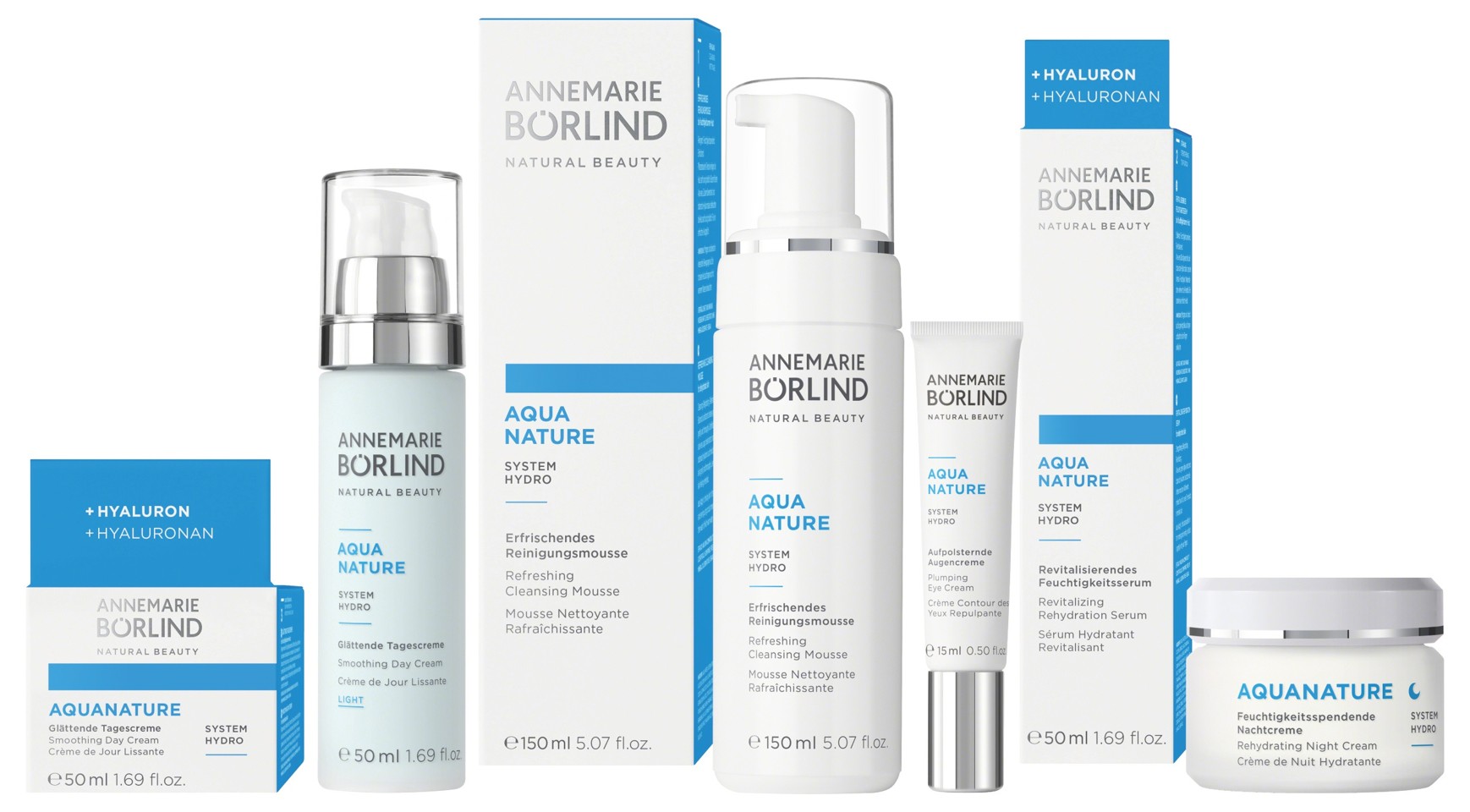 Annemarie Börlind - AquaNature System Hydro Smoothing Day Cream Light 50 ml - Dagcreme