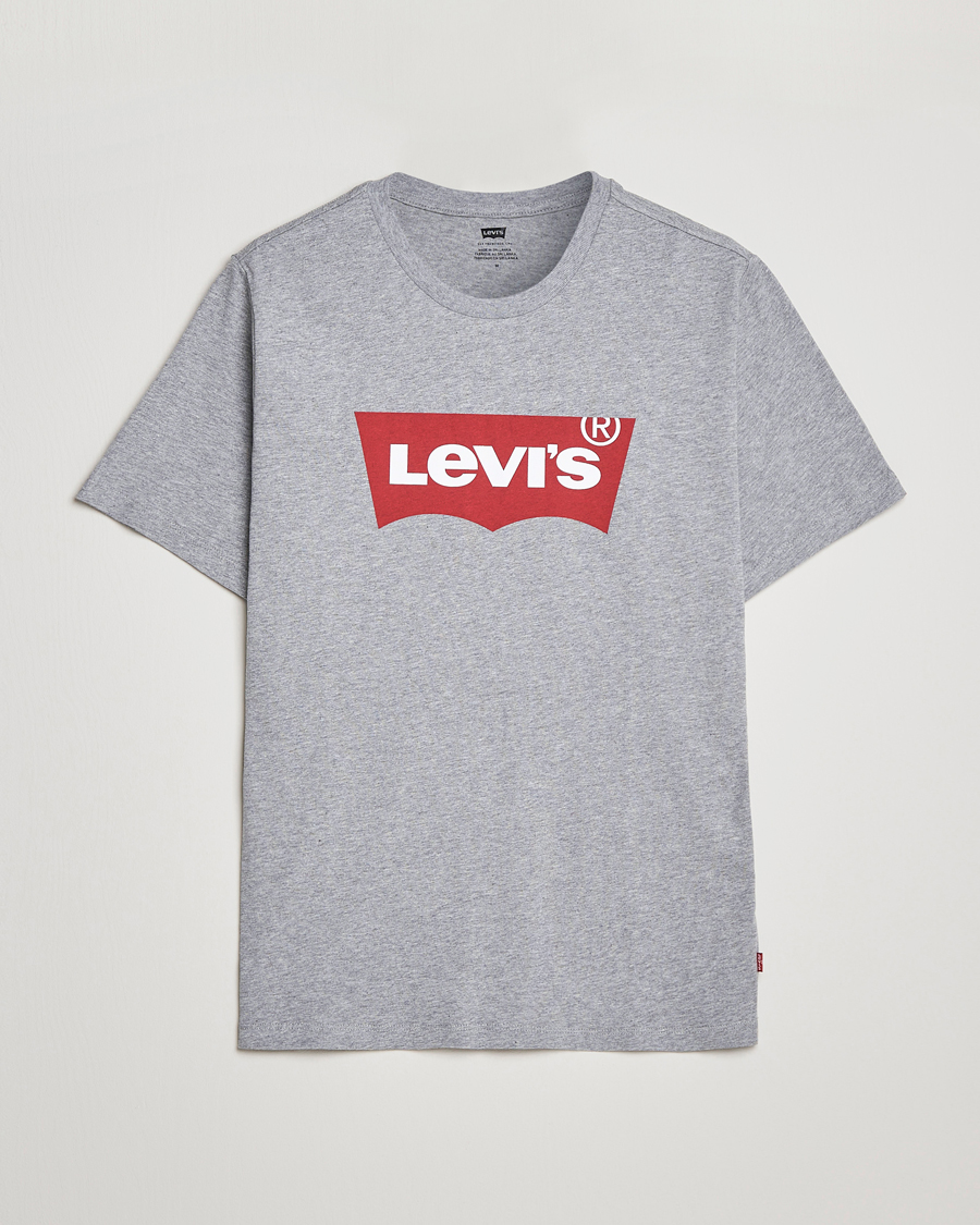 Levi's Logo Tee Mid Heather Grey