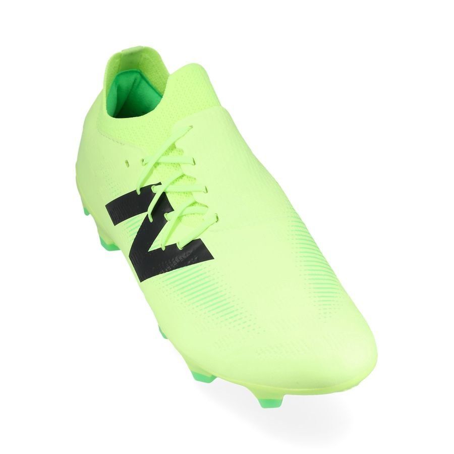 New Balance Furon V7 Destroy FG Lime Glow - Bleached Lime Glow/Noir