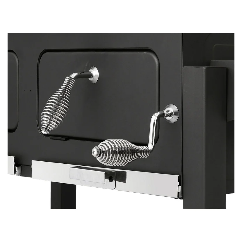 Dobbel kullgrill 82x42 cm