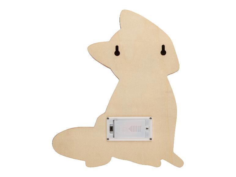 Houten LED-kinderlamp