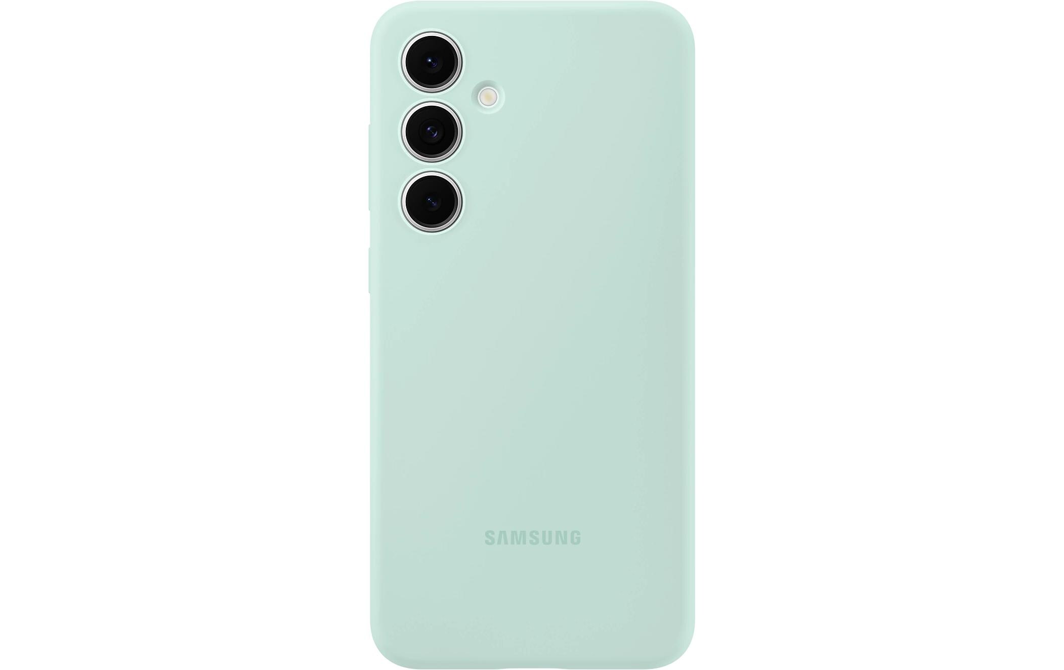 Back Cover Silicone Case Galaxy S24 FE MintSchutzhülle für das Samsung Galaxy S24 FE