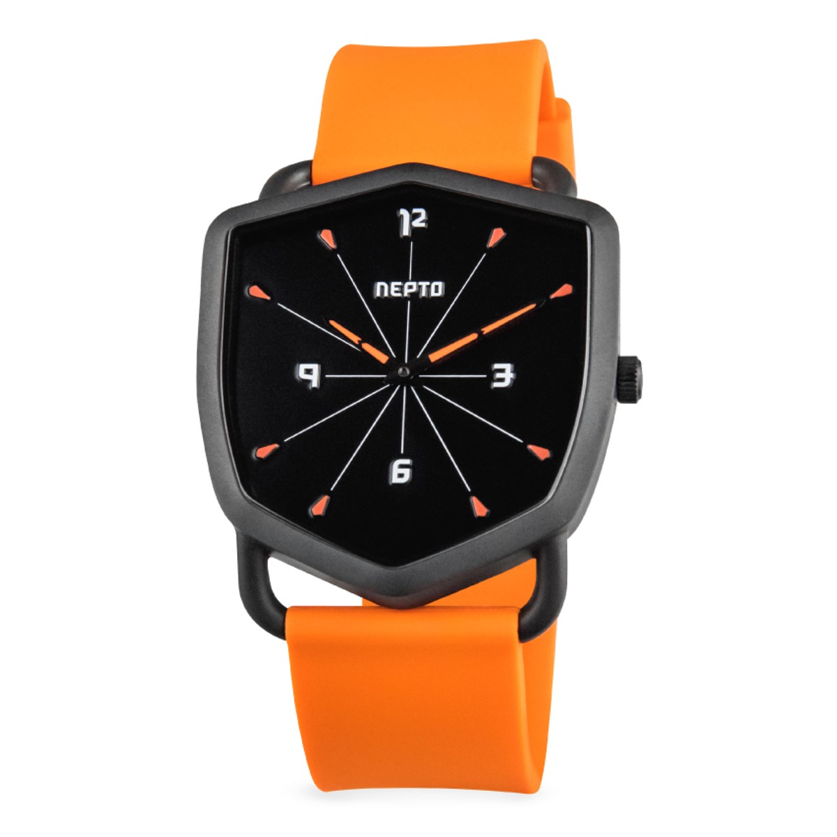 Black Reverso - Silicone Orange