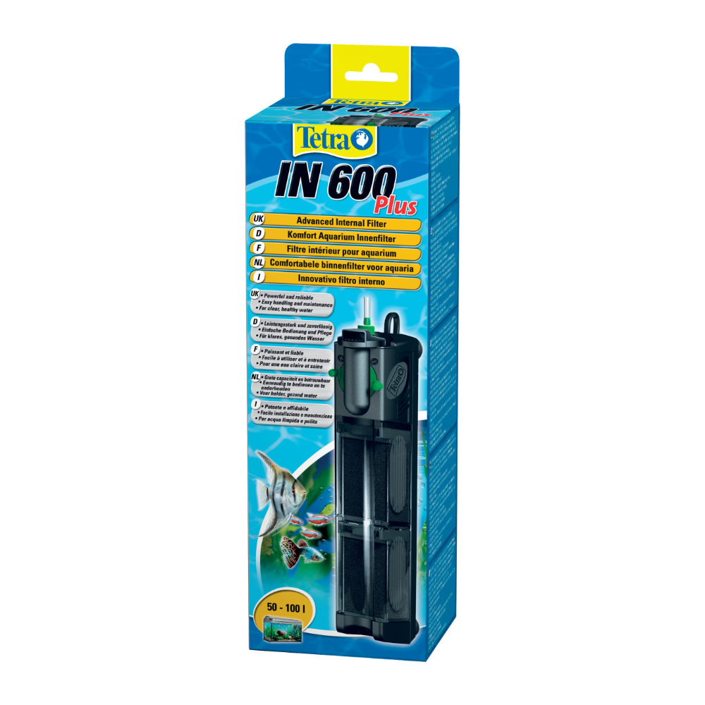 Filtre intérieur pour aquarium filtre in 600 | 50 - 100 litres
