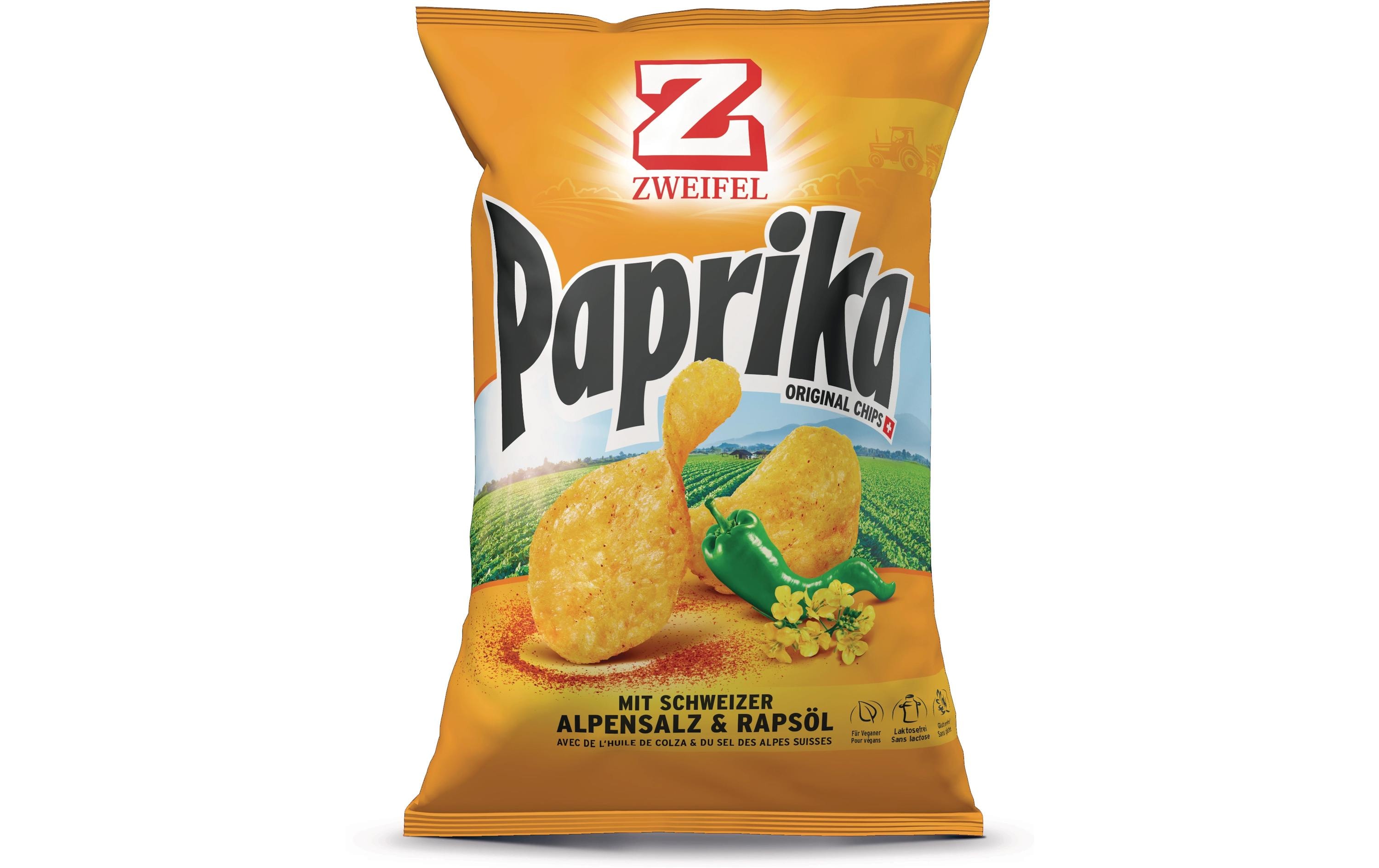 Chips Original Paprika 90 gKartoffel Chips mit rauchig-würzigem Geschmack