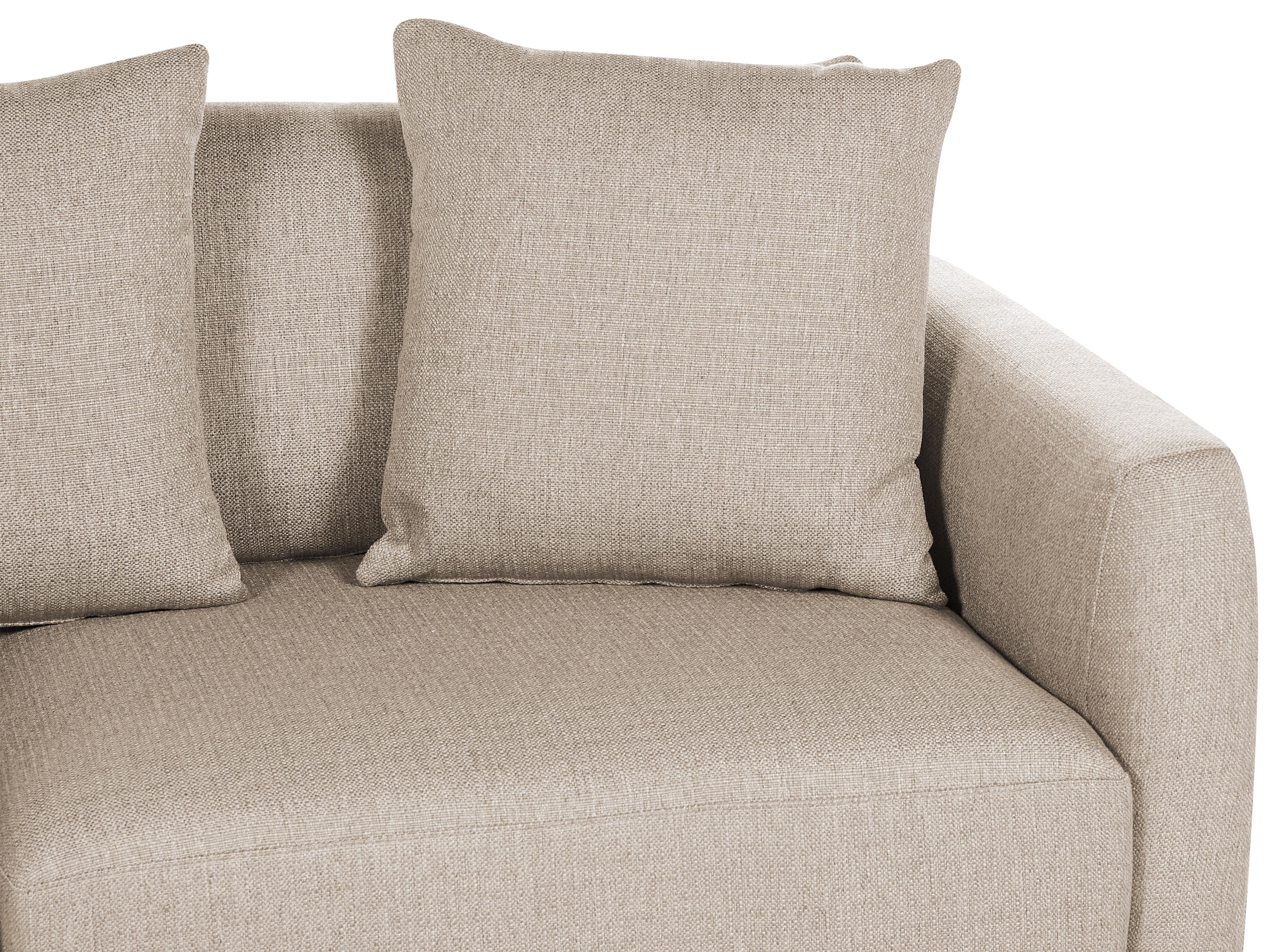 Bank 3-zits SIGTUNA Stof Beige