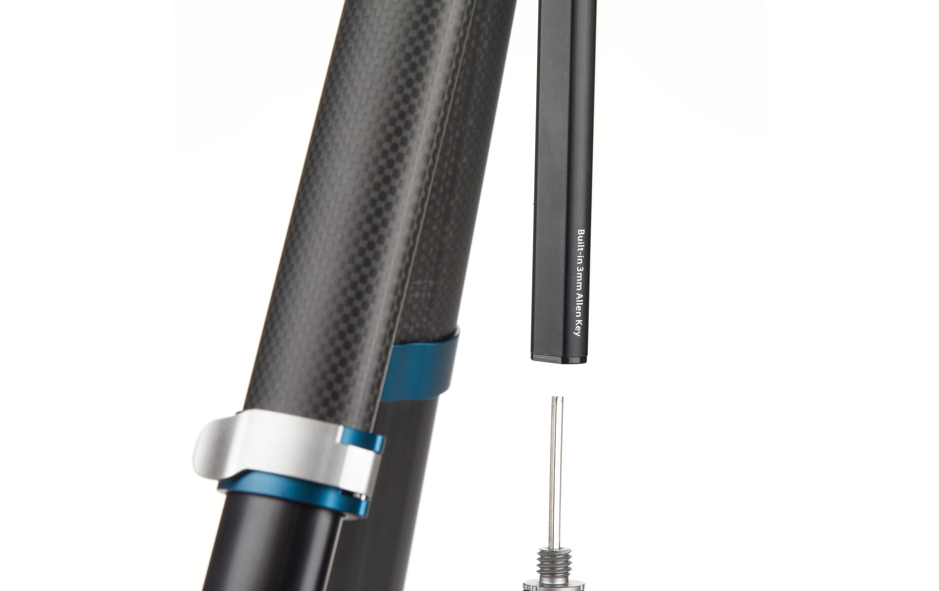 Stativ TCBH15N00P Cyanbird Kit Alu Carbon<br>Kompaktes Stativ aus Kohlefaser und Aluminium