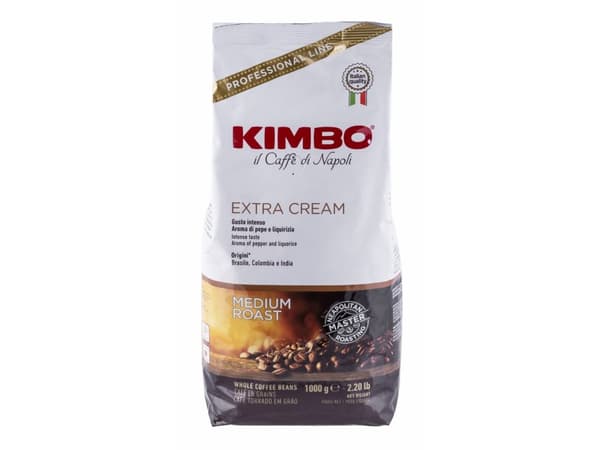 Kimbo Extra Cremeas kaffebønner 1 kg
